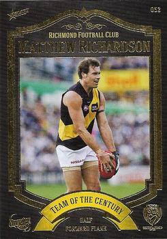 2013 Richmond Hall of Fame and Immortal Trading Card Collection #52 Matthew Richardson Front
